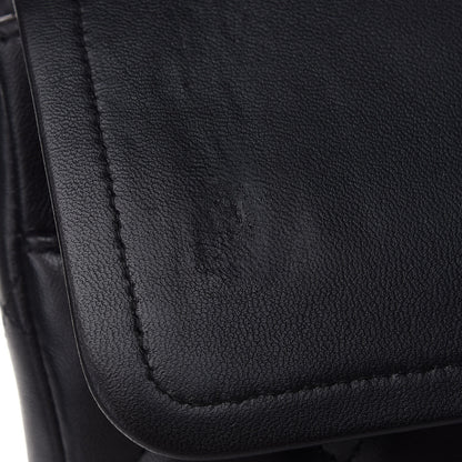 Chanel Lambskin Quilted Maxi Double Flap Black 10 of 11