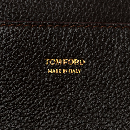 Tom Ford Grained Calfskin Medium Jennifer Crossbody Bag Brown 6 of 11