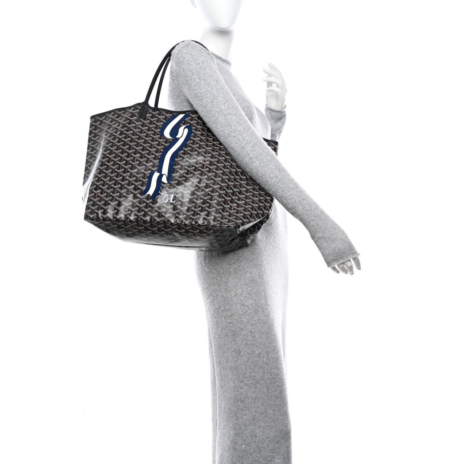 Goyard Goyardine Saint Louis GM Black 2 of 11