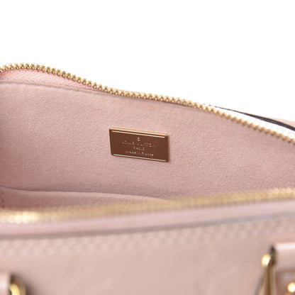 Louis Vuitton Vernis Flowers Alma BB Rose Ballerine 7 of 7