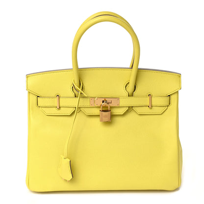 Hermes Epsom BIRKIN 30 Soufre 1 of 8