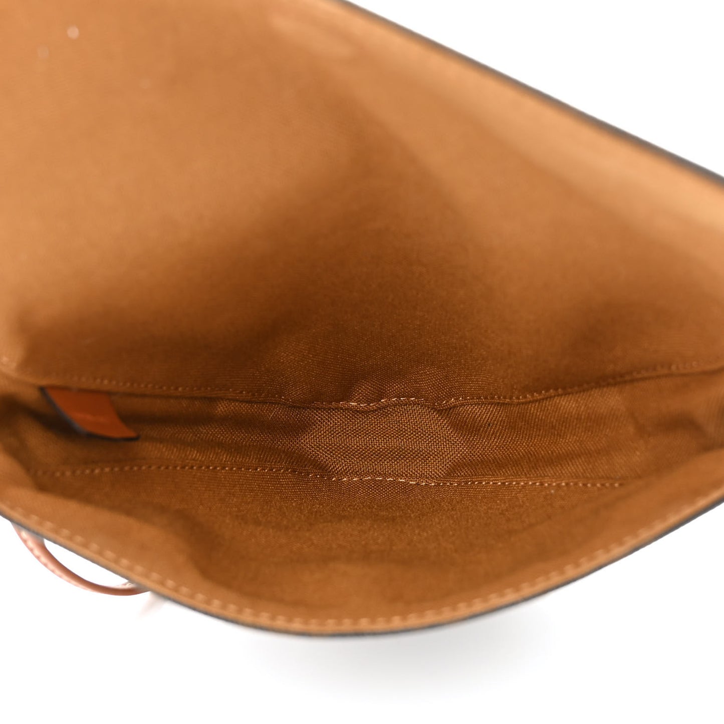 Triomphe Canvas Triangle Crossbody Bag Tan