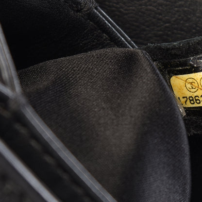 Chanel Calfskin Stitched Small Crossbody Flap Black 7 of 11