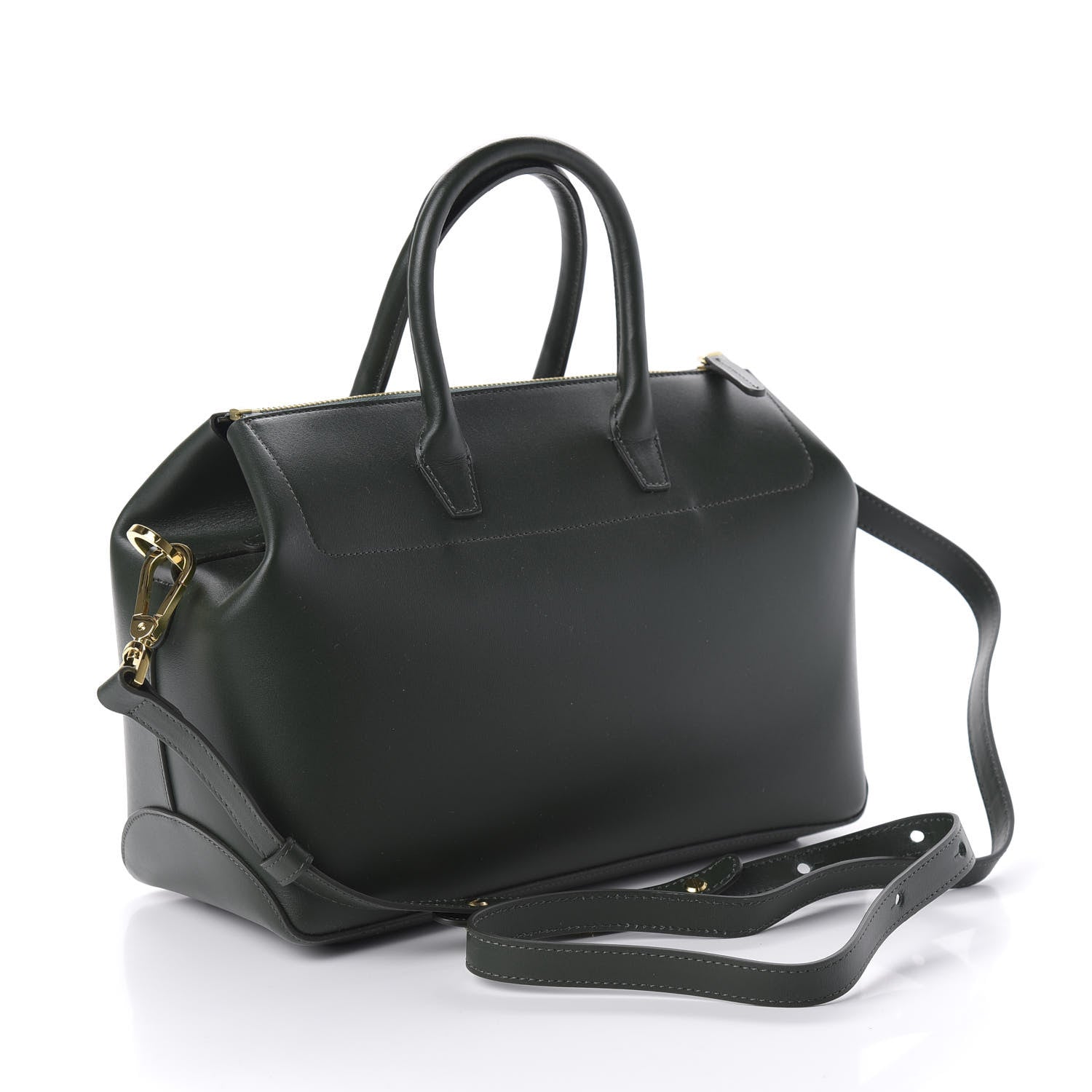 Mansur Gavriel Calfskin Mini Travel Crossbody Bag Moss 4 of 10