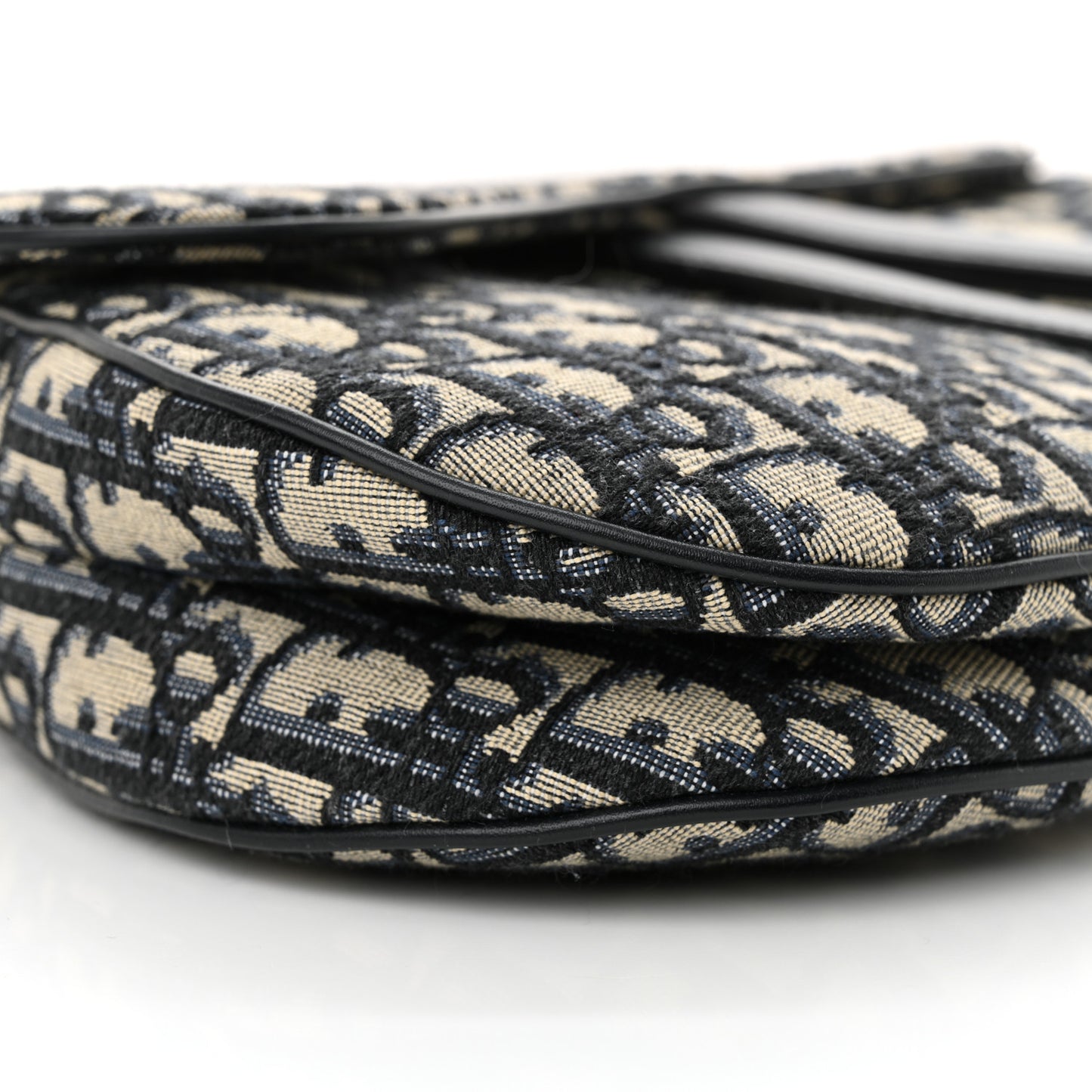 Oblique Saddle Bag Blue