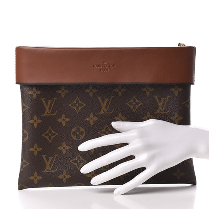 Louis Vuitton Monogram Tuileries Pochette Caramel 2 of 9