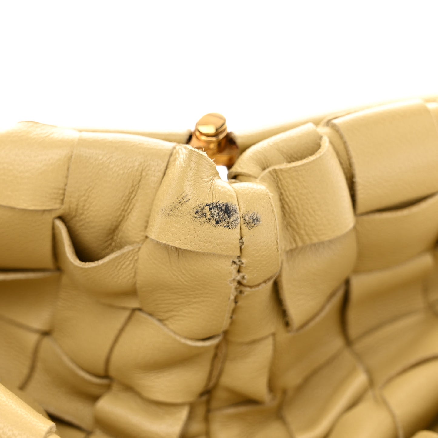 Nappa Intrecciato The Mini Pouch Tapioca