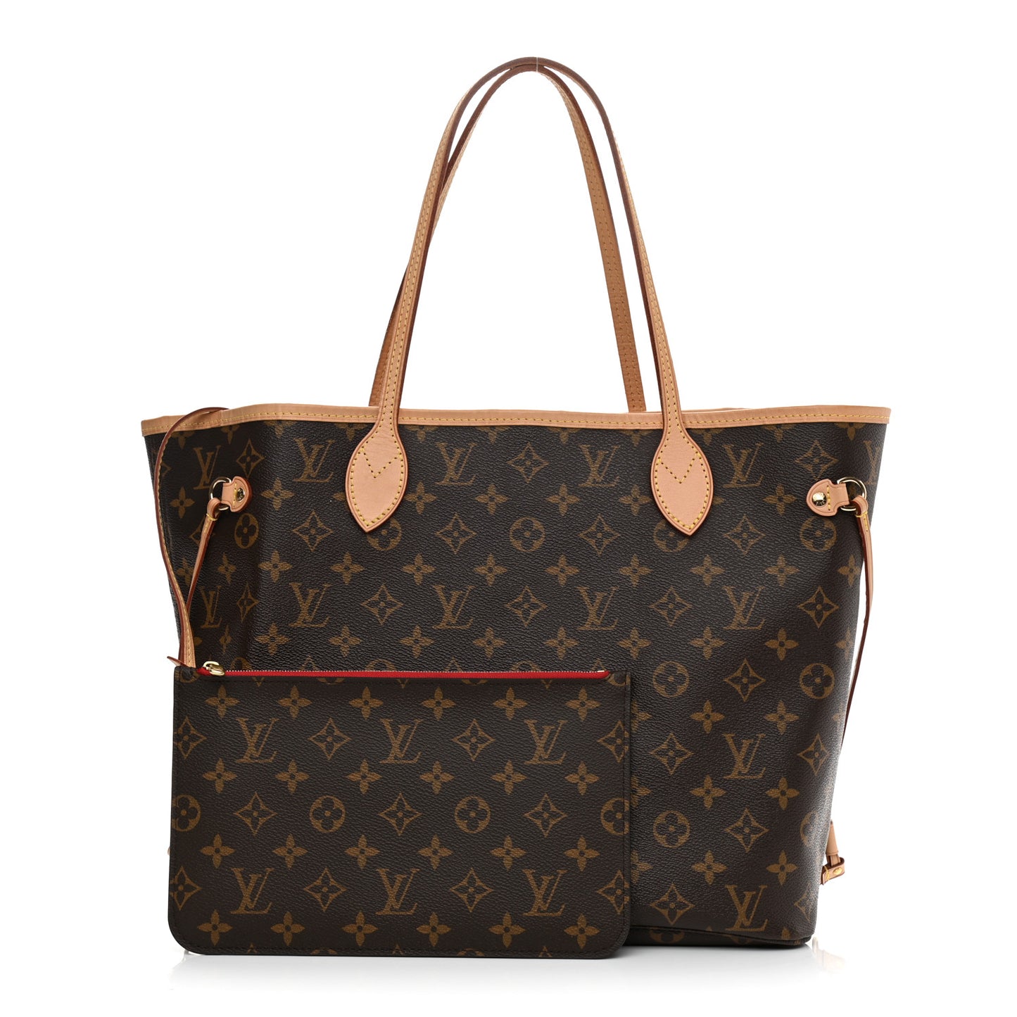Monogram Neo Neverfull MM Cherry