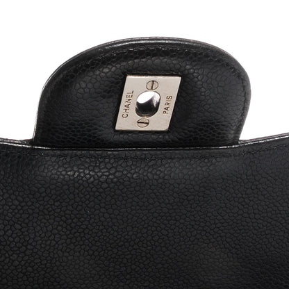 Chanel Caviar Maxi Single Flap Black 6 of 8