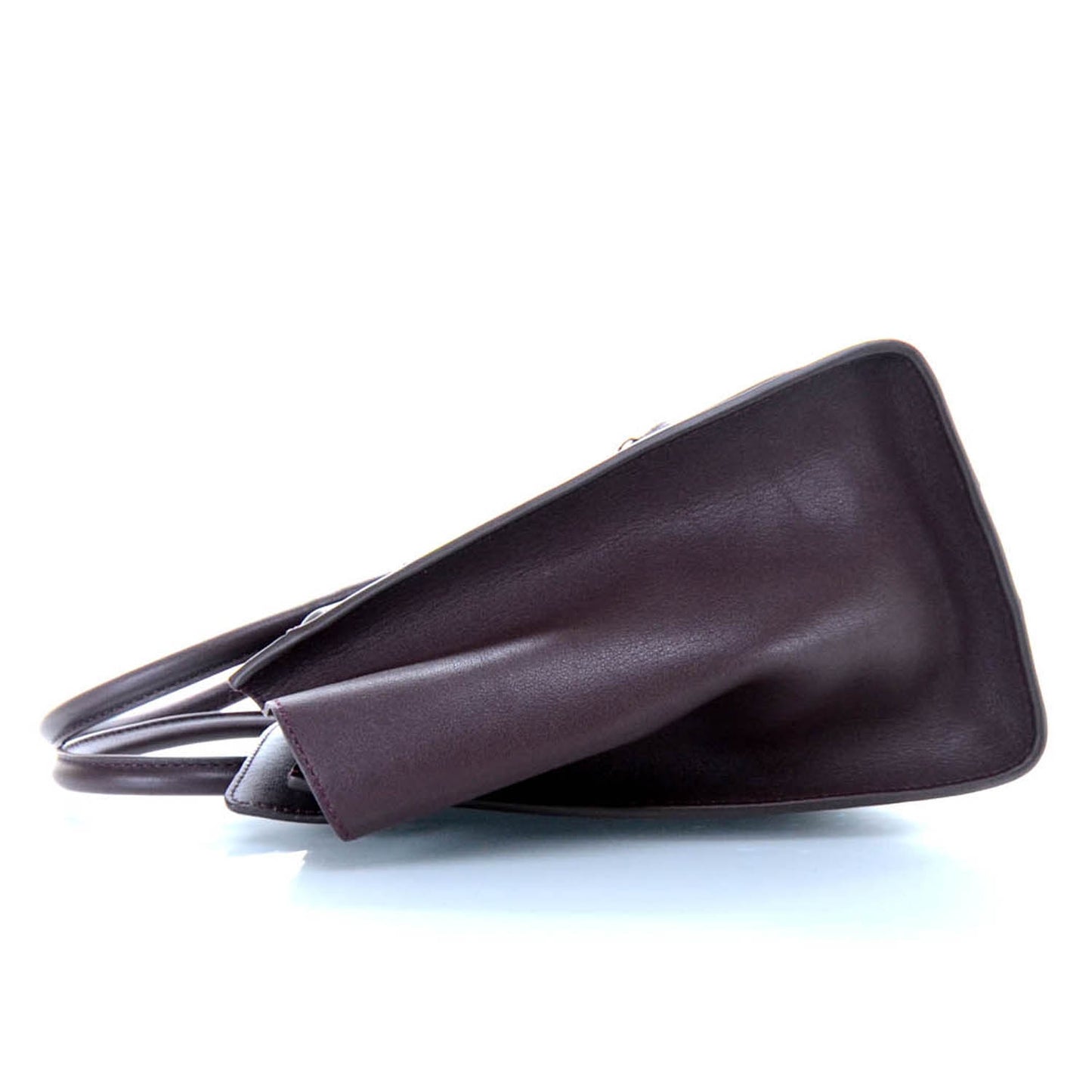 Smooth Calfskin Mini Luggage Wine