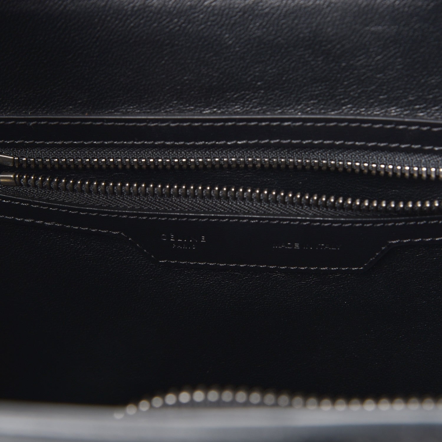 Celine Textile Smooth Calfskin Micro Bi-Color Luggage Blue 7 of 15