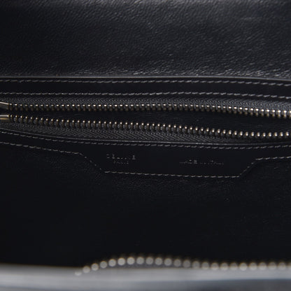 Celine Textile Smooth Calfskin Micro Bi-Color Luggage Blue 7 of 15