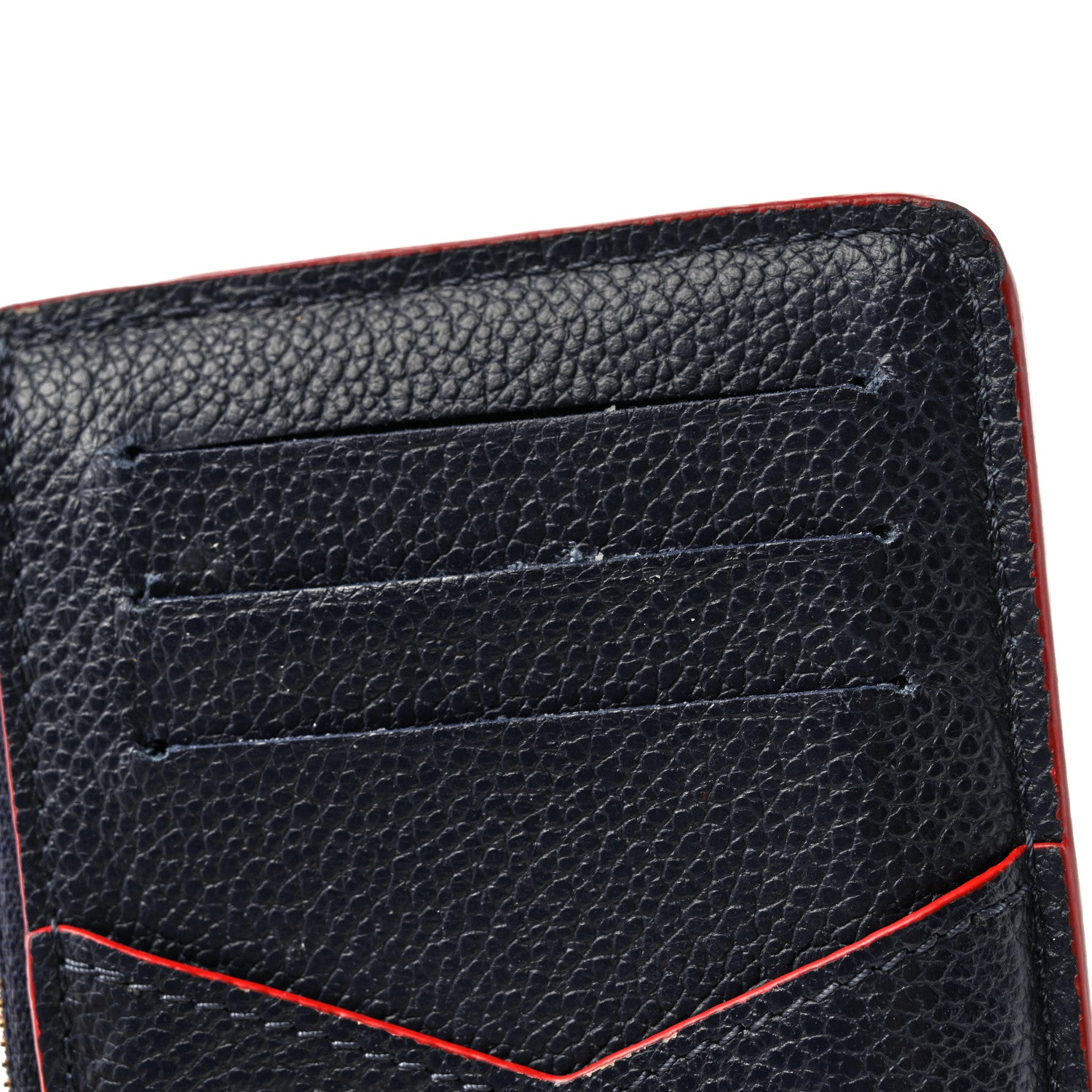 Louis Vuitton Empreinte Recto Verso Card Holder Marine Rouge 9 of 10