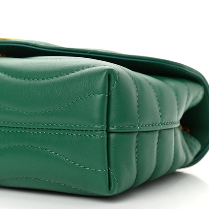 Louis Vuitton Calfskin New Wave Chain Bag MM NM Emerald 9 of 9