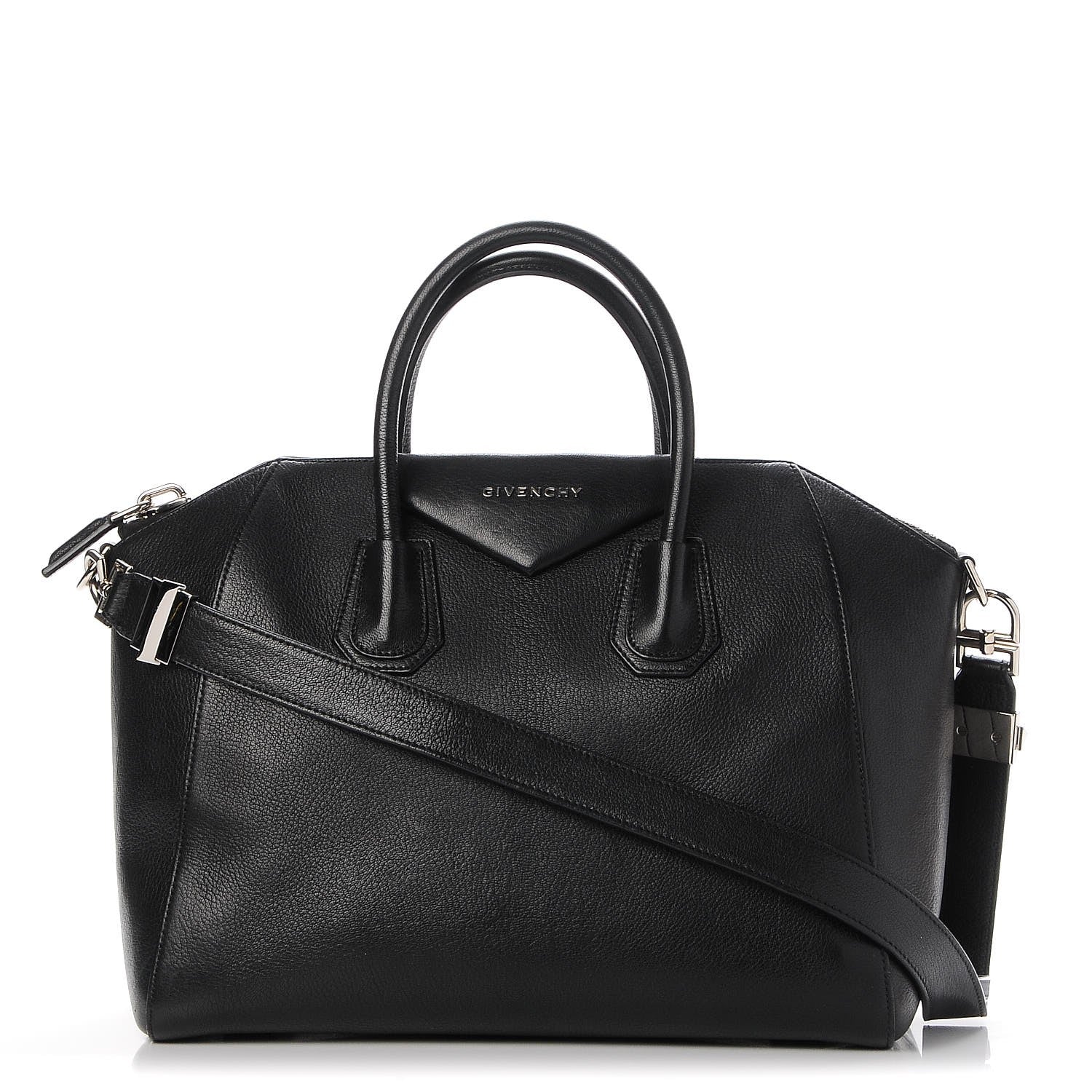 Givenchy Sugar Goatskin Medium Antigona Black 1 of 8