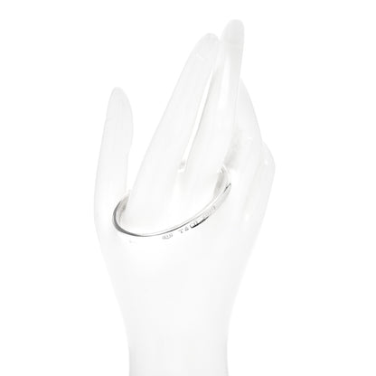 Tiffany Sterling Silver Narrow 1837 Cuff Bracelet 2 of 3