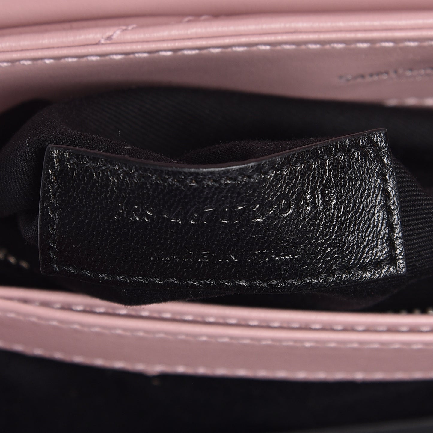 Calfskin Y Quilted Monogram Toy Loulou Crossbody Bag Tender Pink