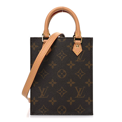 Louis Vuitton Monogram Petit Sac Plat 1 of 9