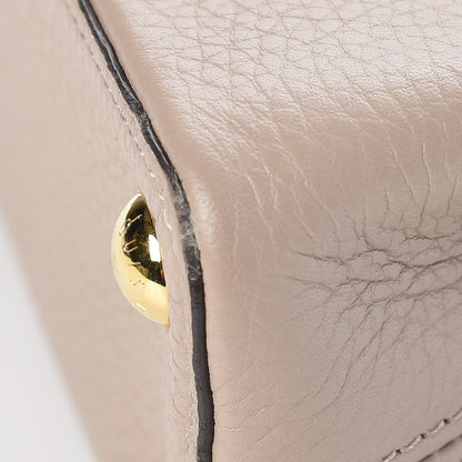 Louis Vuitton Taurillon Capucines BB Galet 12 of 14