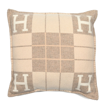 Hermes Wool Cashmere Avalon III Pillow PM Coco Camomille 1 of 3