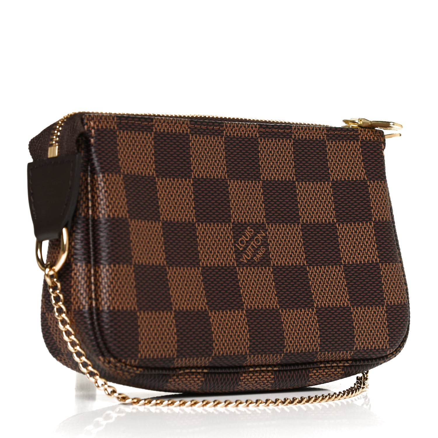 Louis Vuitton Damier Ebene Mini Pochette Accessories 3 of 9