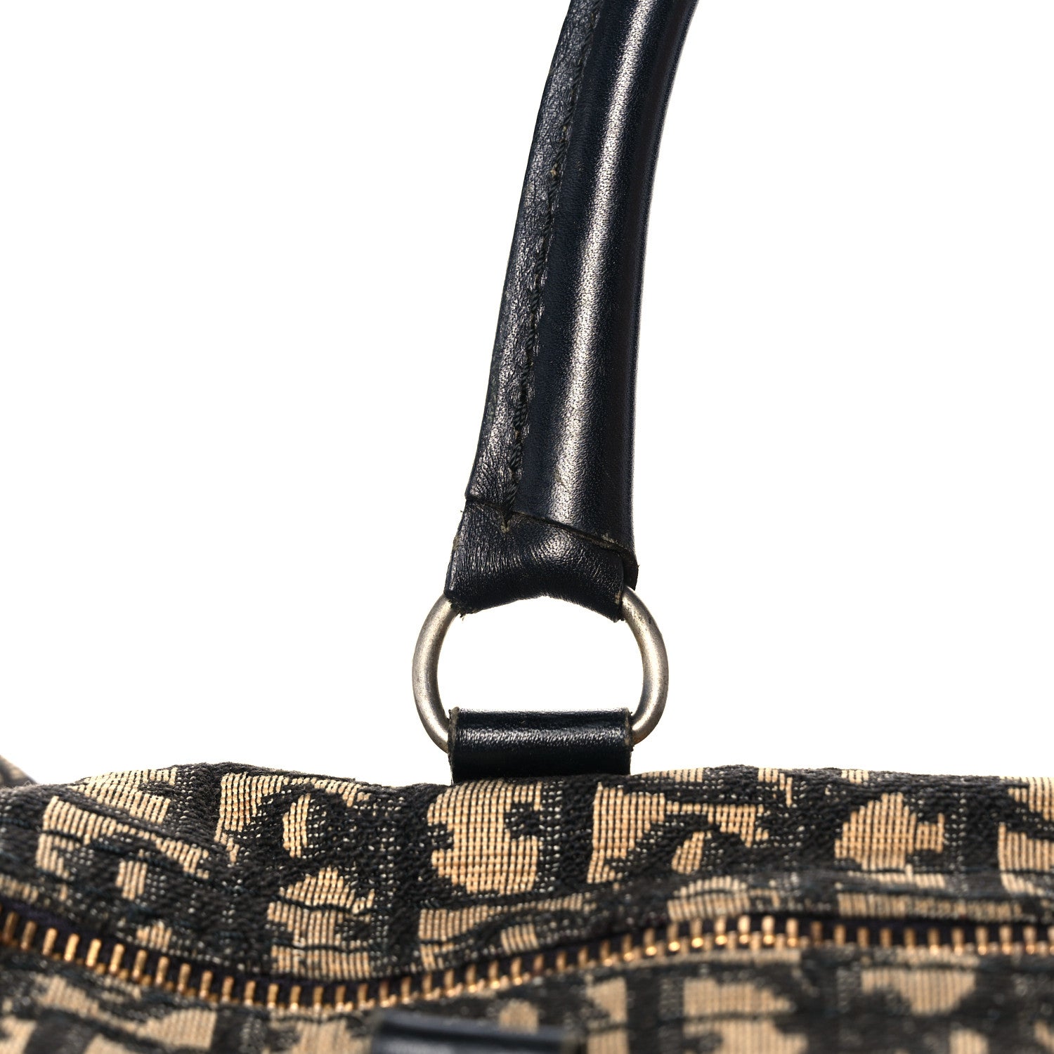 Christian Dior Monogram Boston Black 16 of 23