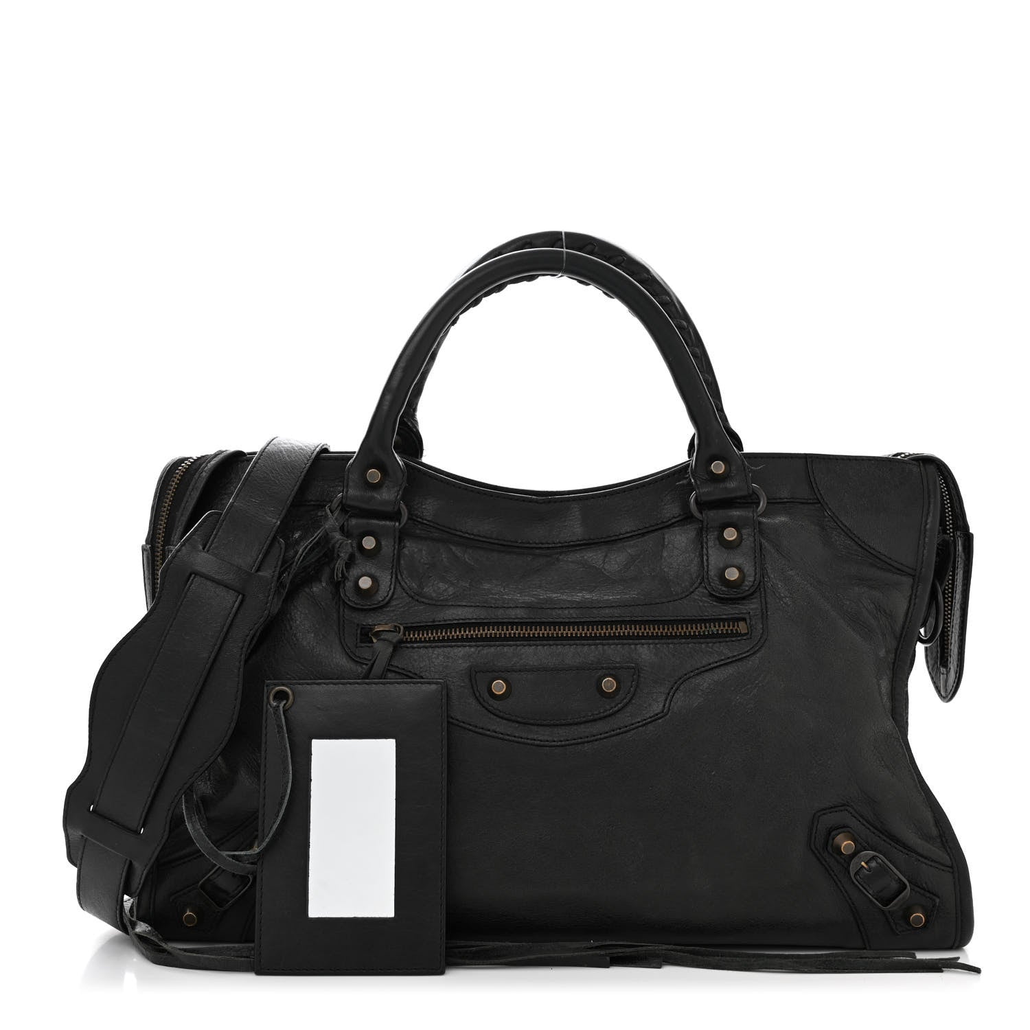 Balenciaga Agneau Classic Hardware City Anthracite 3 of 13