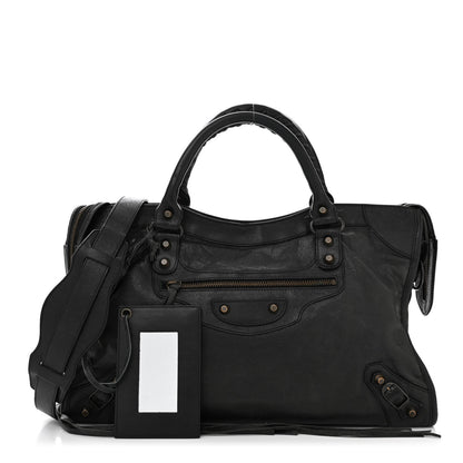Balenciaga Agneau Classic Hardware City Anthracite 3 of 13