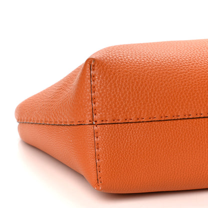Fendi Cuoio Romano Selleria Bi-Color Carla Shopping Tote Orange Stone 8 of 11