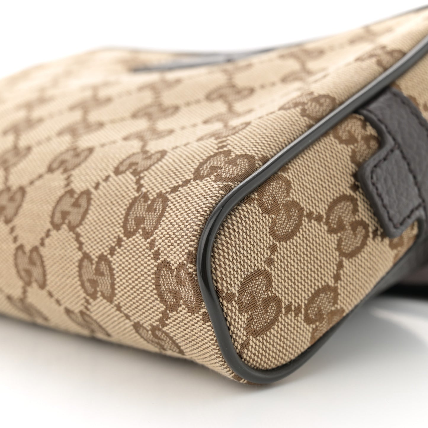 Monogram Belt Bag Dark Brown