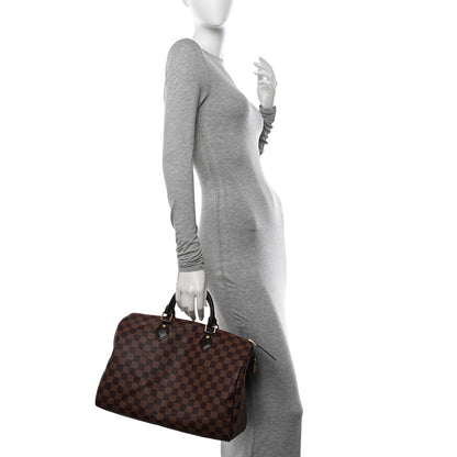 Louis Vuitton Damier Ebene Speedy 35 2 of 10