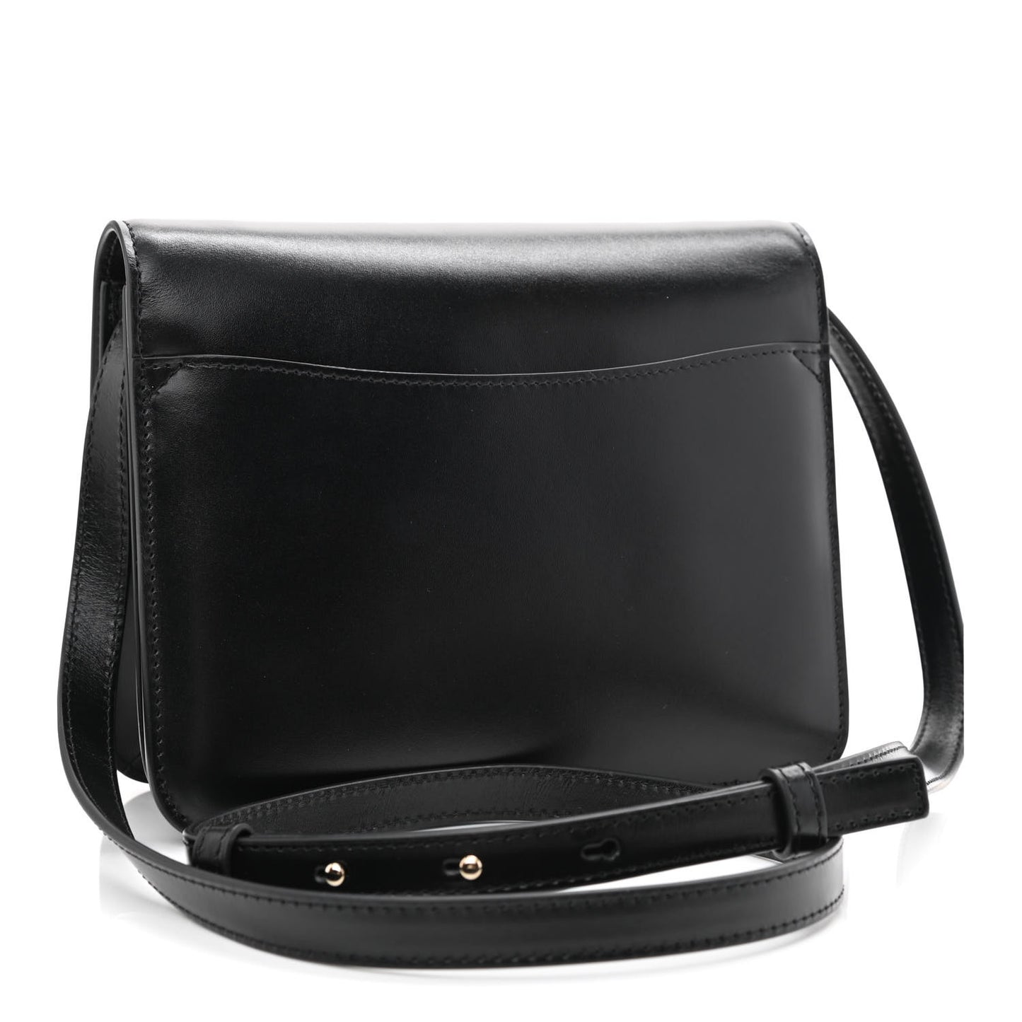 Calfskin Kattie Shoulder Bag Black