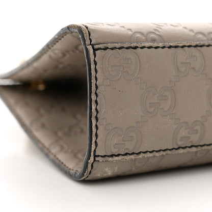 Gucci Guccissima Small Emily Chain Shoulder Bag Storm Grey 9 of 18