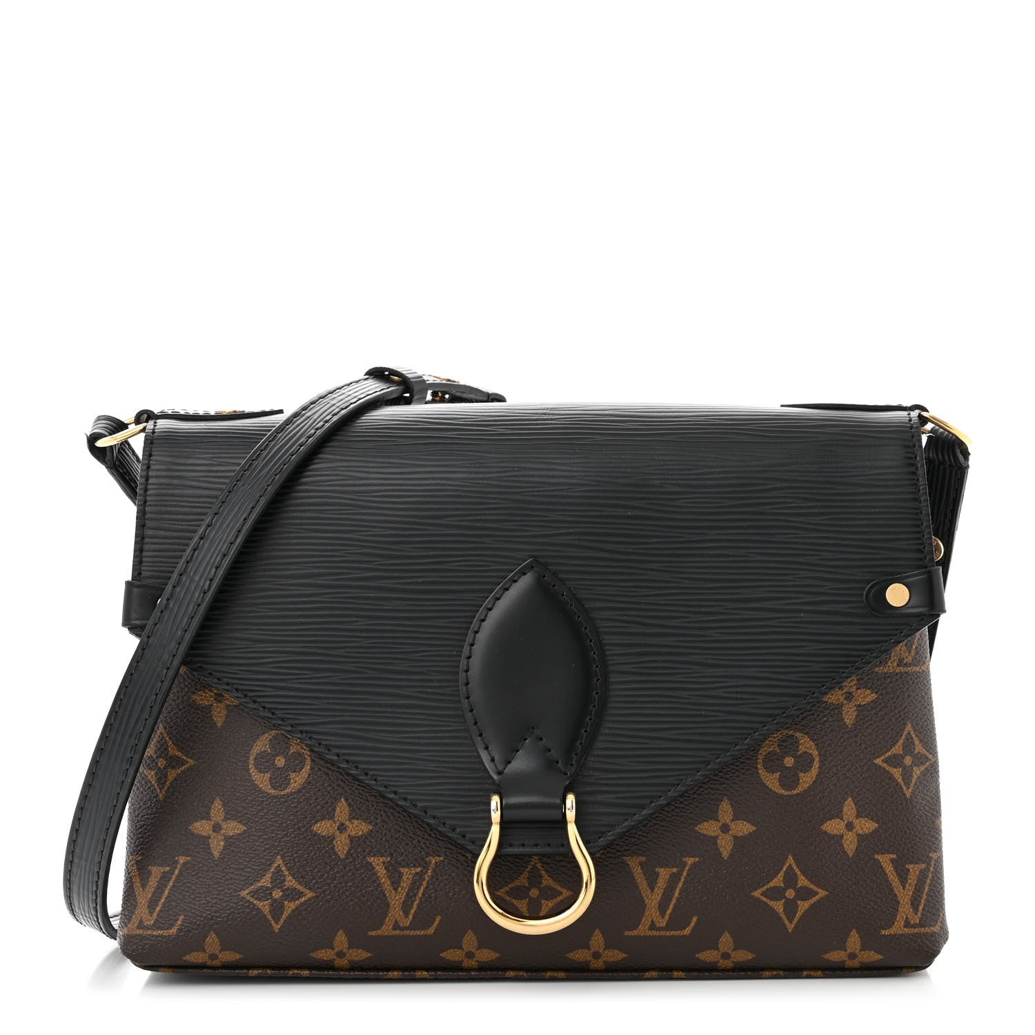 Louis Vuitton Epi Monogram Saint Michel Black 1 of 13