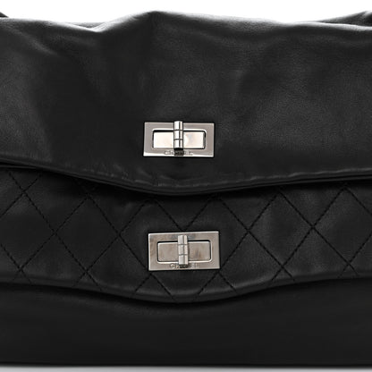 Chanel Lambskin Quilted Large Mademoiselle Double Flap Black 8 of 11