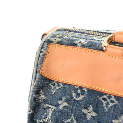Louis Vuitton Monogram Denim Neo Speedy Blue 11 of 12