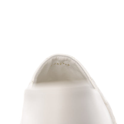 Chanel Lambskin Quilted CC Espadrilles 39 White 7 of 11
