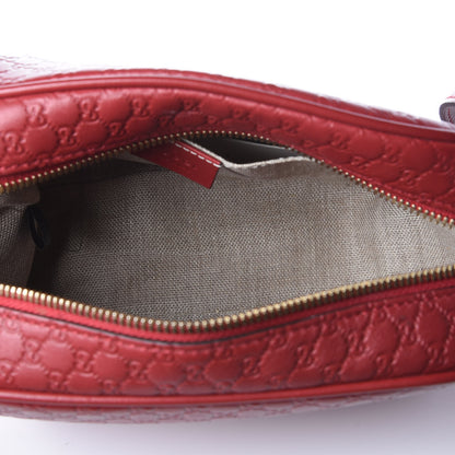 Gucci Microguccissima Mini Bree Messenger Bag Red 4 of 10