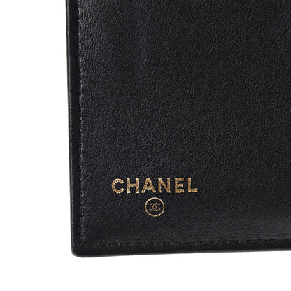 Chanel Caviar Quilted Medium Filigree Flap Wallet Black 6 of 9