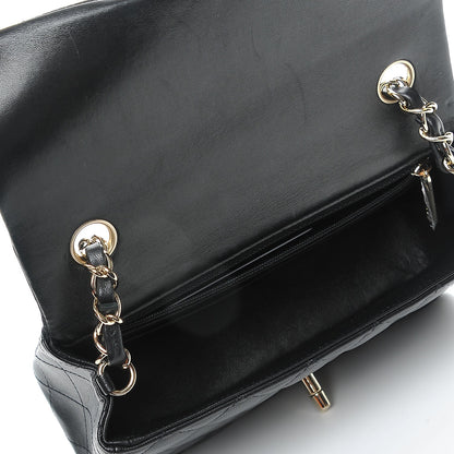 Chanel Lambskin Quilted Mini Rectangular Flap Black 5 of 8