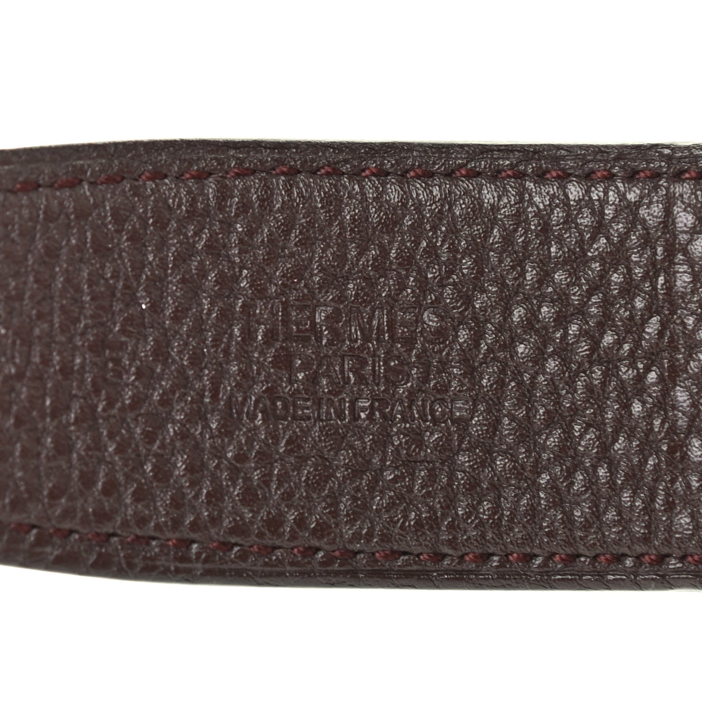 Box Togo 32mm Belt Strap 85 Black Chocolate