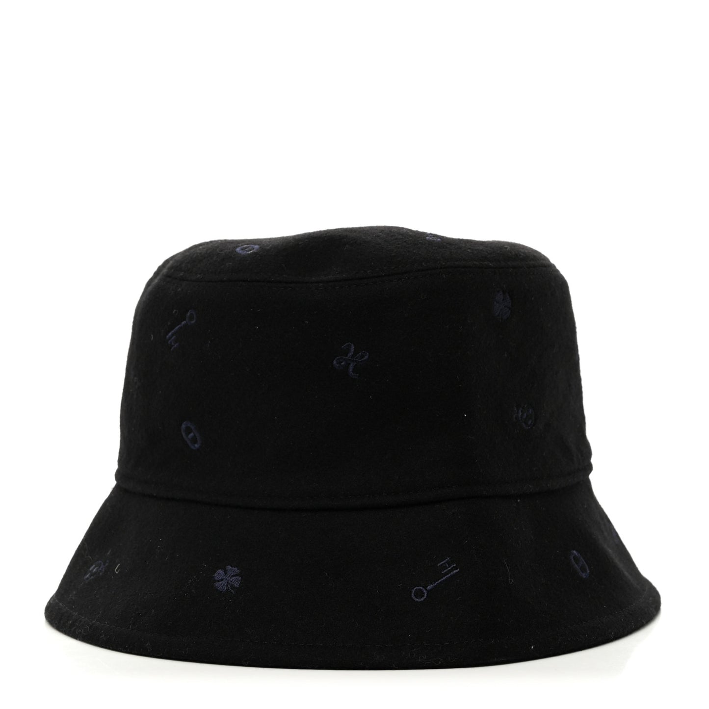 Cashmere Debbie Charms Bucket Hat 58 Black