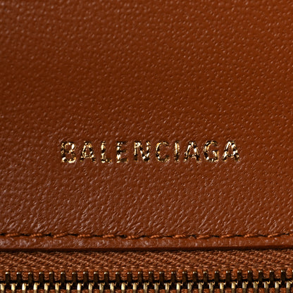 Balenciaga Shiny Box Calfskin Medium Ghost Shoulder Bag Camel 15 of 28