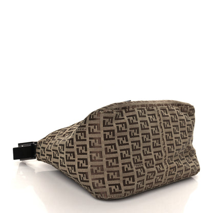 Fendi Zucchino Baguette Mogano Panna Brown 4 of 9
