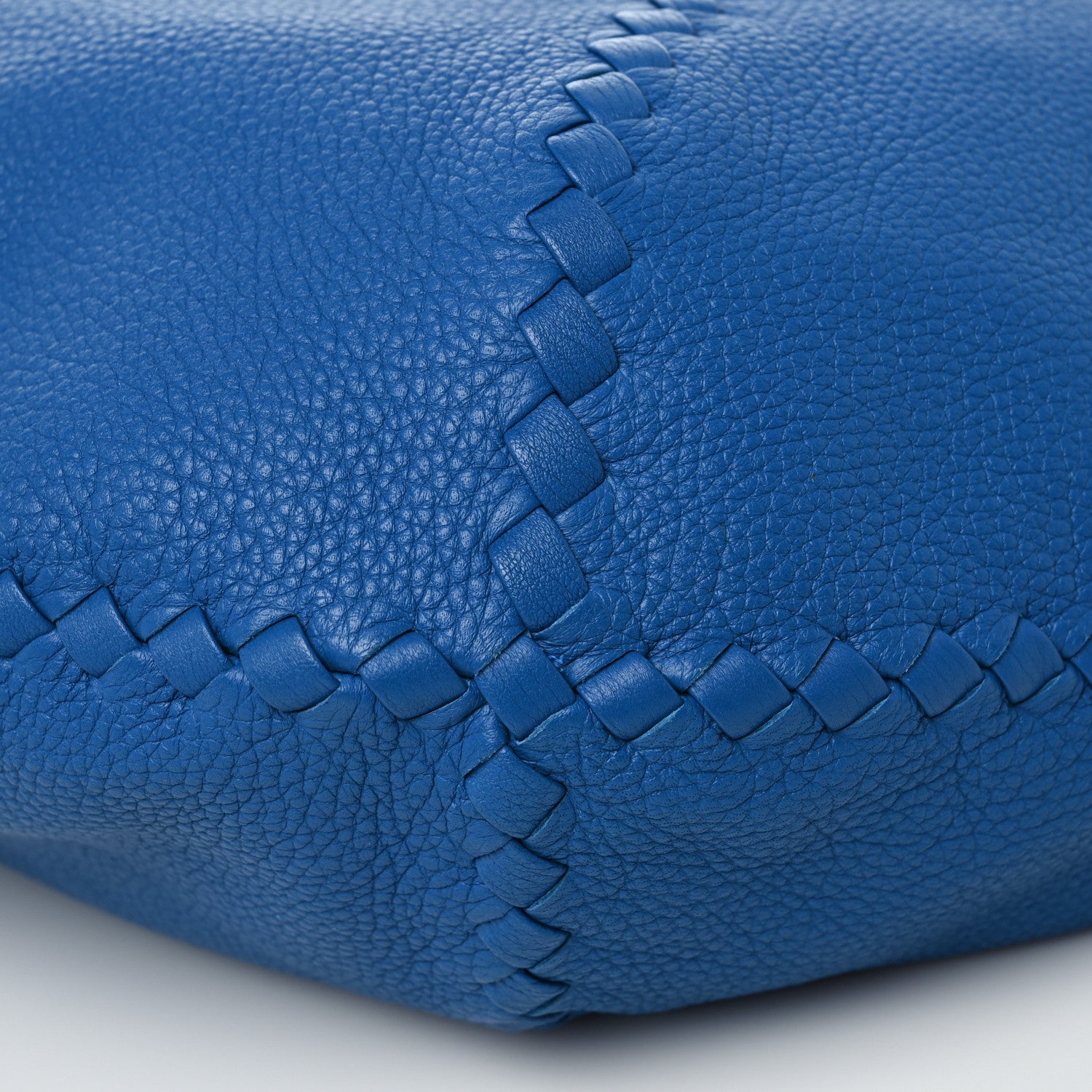 Bottega Veneta Cervo Deerskin Large Hobo Signal Blue 9 of 9