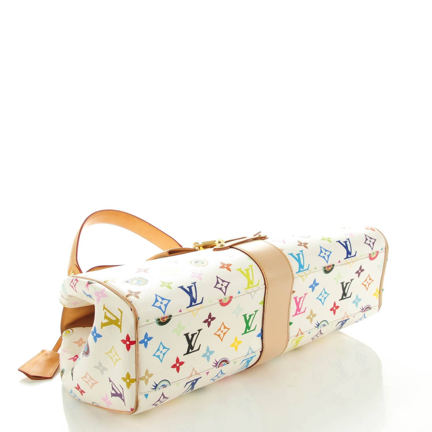 Louis Vuitton Monogram Multicolor Murakami Eye Love You White 4 of 7