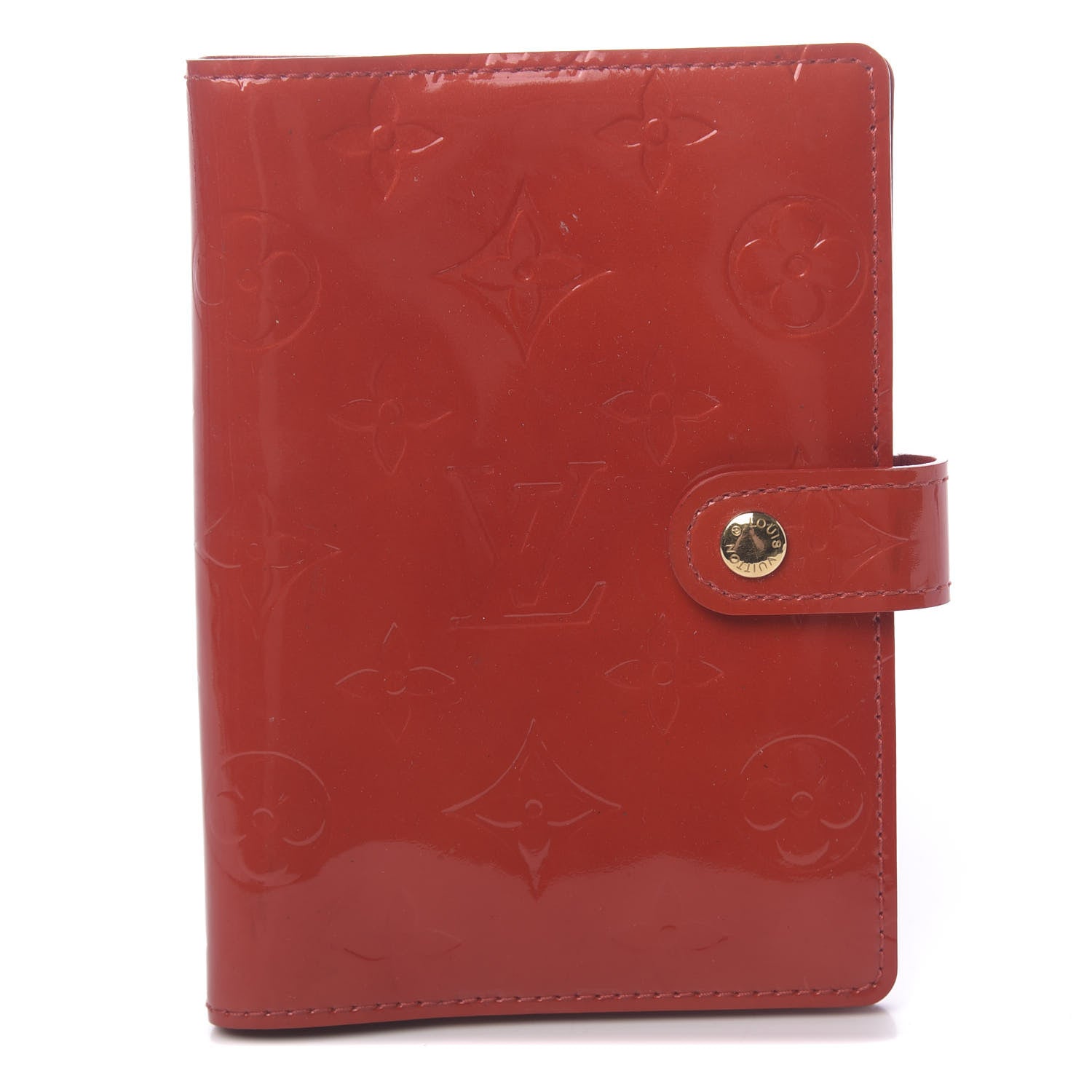 Louis Vuitton Vernis Small Ring Agenda Cover Pomme D'Amour 1 of 7