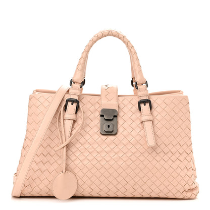 Bottega Veneta Light Calf Intrecciato Small Roma Flamingo 1 of 13