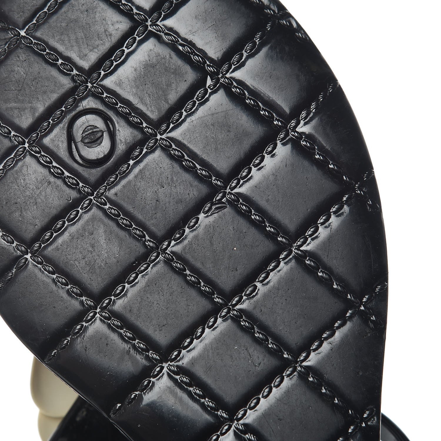 Chanel Jelly Camellia Thong Sandals 40 Black Ivory 14 of 16