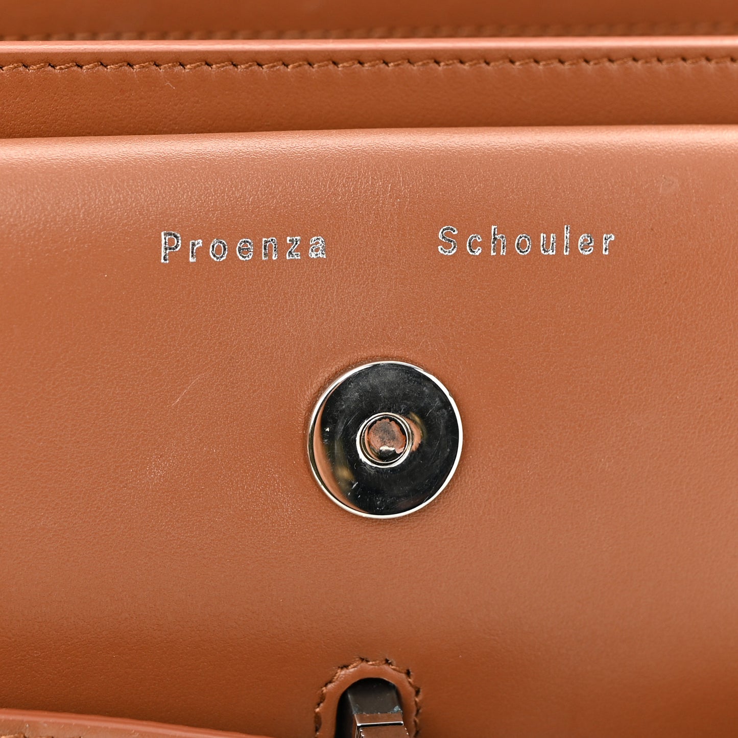 Smooth Calfskin Mini PS11 Classic Shoulder Bag Caramel